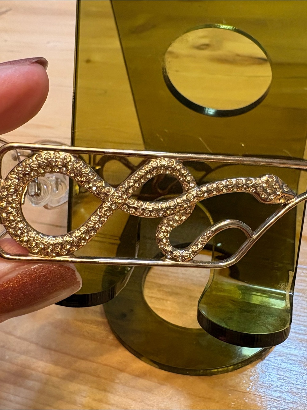 Roberto Cavalli Vintage Gold Metal Glass frames - Picture 11 of 14